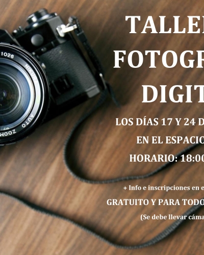 TALLER FOTOGRAFÍA DIGITAL
